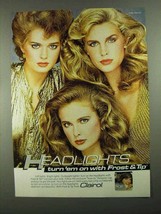 1981 Clairol Frost & Tip Frosting Kit Ad - Headlights - $18.49