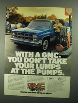 1981 GMC Super Saver Pickup Ad - Don't Take Lumps - $14.99