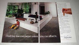 1981 Karastan Coronation Carpet &amp; Bokhara Rug Ad - £14.54 GBP