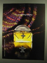 1981 Missoni Perfume Ad - Do Something Colorful - $18.49