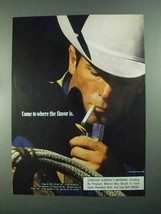 1988 Marlboro Cigarettes Ad - Marlboro Man - NICE - £14.50 GBP