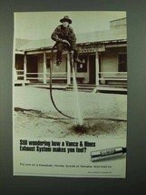 1988 Vance &amp; Hines Exhaust System Ad - Still Wondering How - £14.58 GBP