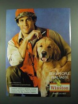 1988 Winston Cigarettes Ad - Real People - £14.50 GBP