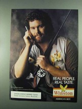 1988 Winston Cigarettes Ad - Real People Real Taste - NICE - $18.49