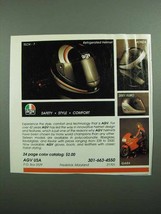 1989 AGV Ad - Tech-7, Monza and 2001 Euro Helmets - £14.48 GBP