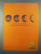 1996 Reese's Peanut Butter Cups Ad - Eat in Phases - £14.61 GBP
