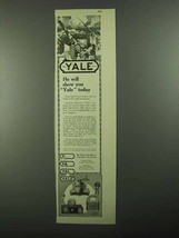 1918 Yale Locks and Hardware Ad - He Will Show You - £14.76 GBP