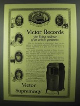 1918 Victor Victrola XVII Ad - Caruso, Padrewski, Sousa - £14.54 GBP