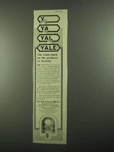 1919 Yale Locks Ad - The Trade-Mark on Security - £14.76 GBP
