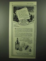 1920 Carter&#39;s Ink Company Ad - Charles Dickens - £14.50 GBP