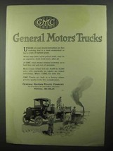 1920 GMC General Motors Trucks Ad - Road Brick Layers - $14.99