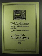 1920 Goodrich Silvertown Tires Ad - Best in Long Run - £14.60 GBP