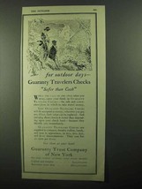 1920 Guaranty Trust Company of New York Ad - Outdoor - $18.49
