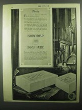 1920 Ivory Soap Ad - Purity - $18.49