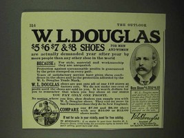 1922 W.L. Douglas Shoes Ad - £14.77 GBP