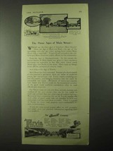 1923 Barrett Tarvia Ad - The Three Ages of Main Street - £14.50 GBP