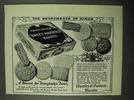 1923 Huntley &amp; Palmers Biscuits Ad - The Sweetmeats - £14.85 GBP