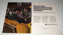 1969 International Harvester Trucks Ad, Truck Cab Fancy - £14.78 GBP