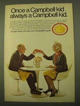 1970 Campbell's Chicken Noodle Soup Ad - Once a Kid - $18.49
