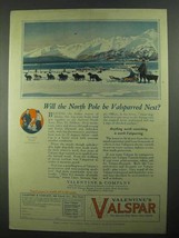 1925 Valentine&#39;s Valspar Ad - Will North Pole Be Next? - £14.78 GBP