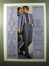 1970 Jaymar Wide Waistband Slacks Ad - Which Style - £14.46 GBP