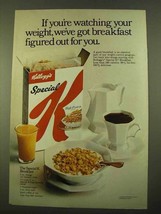 1970 Kellogg&#39;s Special K Cereal Ad - Watching Weight - £14.54 GBP
