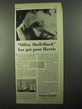 1931 Acousti-Celotex Tiles Ad - Office Shell Shock - $18.49