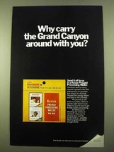 1970 Kodak Prepaid Processing Mailer Ad - Why Carry - $18.49