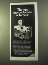 1970 Kodak Instamatic X-90 Camera Ad - $18.49