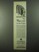 1931 General Electric Water Cooler Ad - Cure Fatigue - $18.49