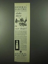 1931 General Electric Water Cooler Ad - Slake Thirst - $18.49