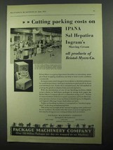 1931 Package Machinery Company Ad - Bristol-Myers - $18.49