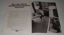 1969 IBM Mag Card Selectric Typewriter Ad - Office - £14.55 GBP