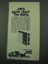 1969 JVC 8203 Radio Ad - Game Chart - $18.49