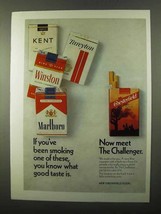 1971 Chesterfield Cigarettes Ad - What Good Taste Is - £14.69 GBP