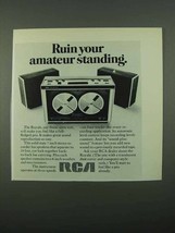 1969 RCA Ad - Ruin Your Amateur Standing - $18.49