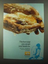 1971 Dial Soap Ad - Best You Can Get Your Hands On - £14.50 GBP