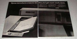 1969 Xerox Automatic Document Feeder Ad - $18.49