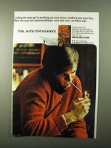 1971 L&M Cigarettes Ad - Calling The New Girl - $18.49
