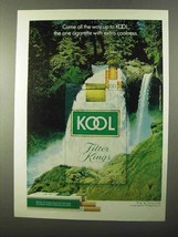 1971 Kool Cigarettes Ad - Come All The Way Up To - $18.49