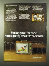 1971 Panasonic TV Ad - Get All The Works - £14.78 GBP