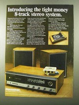 1971 Panasonic RE-7800 Montvale Stereo Ad - 8-Track - £14.78 GBP