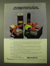 1971 Remington Shavers Ad - Make You Irresistible - $18.49