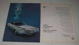 1970 Cadillac Eldorado Car Ad - Front Wheel Drive - $18.49