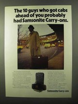 1971 Samsonite Luggage Ad - Milano, Men&#39;s Suit-Pak - £14.78 GBP