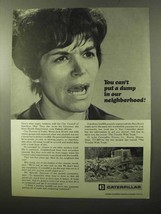 1970 Caterpillar Tractor Co. Ad - Can't Put a Dump In! - $18.49
