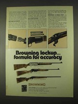 1974 Browning Rifle Ad, Grade IV BAR, BLR, 78 Octagonal - $18.49
