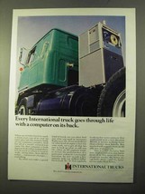 1970 International Harvester Truck Ad, Computer on Back - $18.49