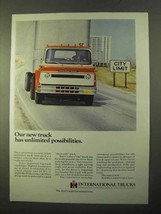 1970 International Harvester Cargostar Truck Ad - $18.49