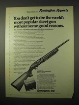 1974 Remington Model 1100 SA Skeet Shotgun Ad - $18.49
